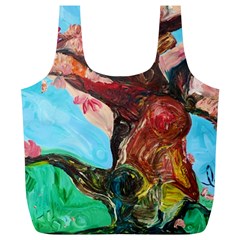 Big Coral Tree Full Print Recycle Bags (L) 