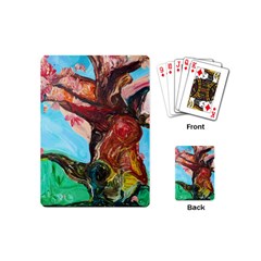 Big Coral Tree Playing Cards (mini)  by bestdesignintheworld