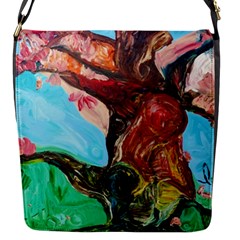 Big Coral Tree Flap Messenger Bag (s) by bestdesignintheworld