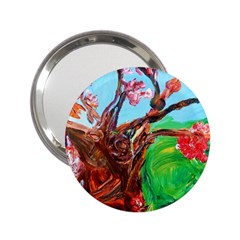 Coral Tree Blooming 2 25  Handbag Mirrors by bestdesignintheworld