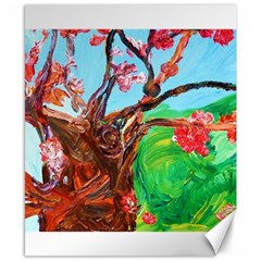 Coral Tree Blooming Canvas 8  X 10  by bestdesignintheworld