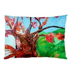 Coral Tree Blooming Pillow Case (two Sides) by bestdesignintheworld