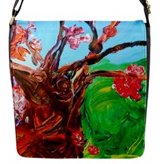 Coral Tree Blooming Flap Messenger Bag (s) by bestdesignintheworld