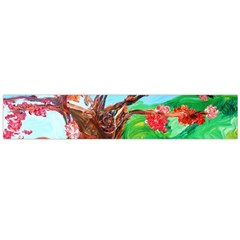 Coral Tree Blooming Large Flano Scarf  by bestdesignintheworld