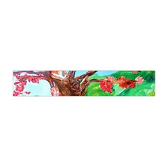 Coral Tree Blooming Flano Scarf (mini) by bestdesignintheworld