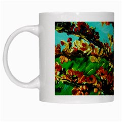 Coral Tree 1 White Mugs