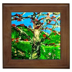 Coral Tree 2 Framed Tiles by bestdesignintheworld