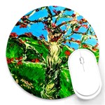 Coral Tree 2 Round Mousepads Front