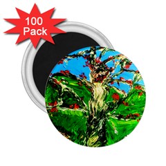 Coral Tree 2 2 25  Magnets (100 Pack)  by bestdesignintheworld