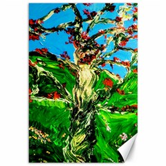 Coral Tree 2 Canvas 12  X 18   by bestdesignintheworld