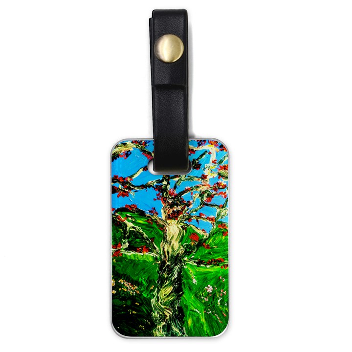 Coral Tree 2 Luggage Tags (One Side) 