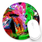 triplets-1 Round Mousepads Front