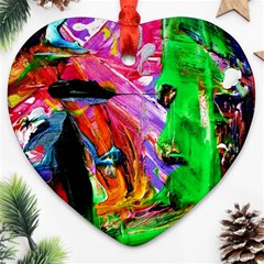 Triplets-1 Ornament (heart) by bestdesignintheworld