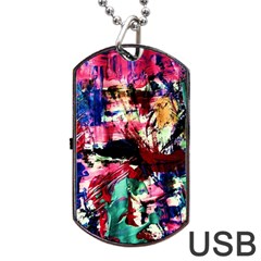 Combat Trans 1 Dog Tag Usb Flash (two Sides) by bestdesignintheworld