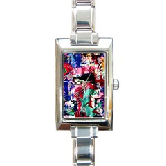 Combat Trans 2 Rectangle Italian Charm Watch