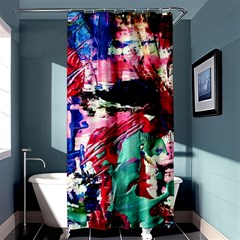 Combat Trans 2 Shower Curtain 36  x 72  (Stall) 