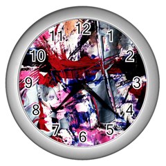 Combat Trans 3 Wall Clocks (silver) 