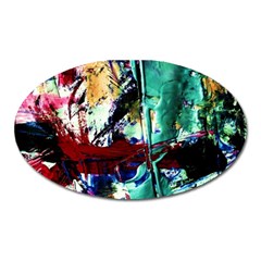 Combat Trans 4 Oval Magnet by bestdesignintheworld