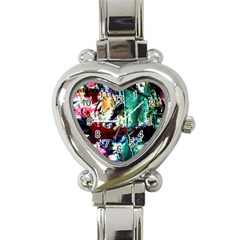 Combat Trans 4 Heart Italian Charm Watch by bestdesignintheworld