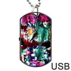 Combat Trans 4 Dog Tag Usb Flash (one Side) by bestdesignintheworld