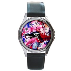 Combat Trans 7 Round Metal Watch by bestdesignintheworld