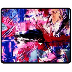 Combat Trans 7 Double Sided Fleece Blanket (medium)  by bestdesignintheworld