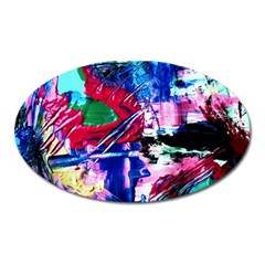 Combat Trans 6 Oval Magnet by bestdesignintheworld