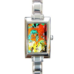 Fragrance Of Kenia 8 Rectangle Italian Charm Watch by bestdesignintheworld