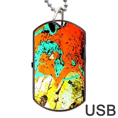 Fragrance Of Kenia 8 Dog Tag Usb Flash (one Side) by bestdesignintheworld