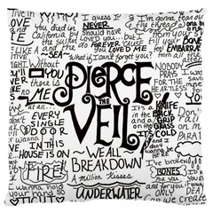 Pierce The Veil Music Band Group Fabric Art Cloth Poster Large Cushion Case (Two Sides)