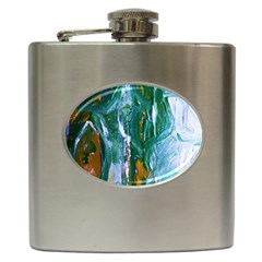 Close To Pinky,s House 6 Hip Flask (6 Oz) by bestdesignintheworld