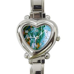 Close To Pinky,s House 6 Heart Italian Charm Watch by bestdesignintheworld