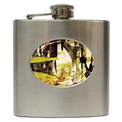 Alligator 3 Hip Flask (6 Oz) by bestdesignintheworld