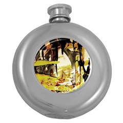 Alligator 3 Round Hip Flask (5 Oz) by bestdesignintheworld