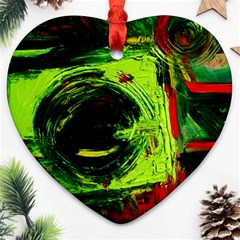 Abandoned Mine 7 Ornament (heart) by bestdesignintheworld