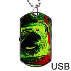 Abandoned Mine 7 Dog Tag Usb Flash (one Side) by bestdesignintheworld