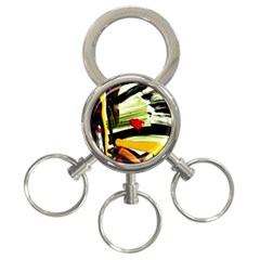 Grave Yard 5 3-ring Key Chains by bestdesignintheworld