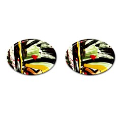 Grave Yard 5 Cufflinks (Oval)