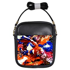 Smashed Butterfly 1 Girls Sling Bags by bestdesignintheworld