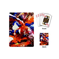 Smashed Butterfly 1 Playing Cards (mini)  by bestdesignintheworld