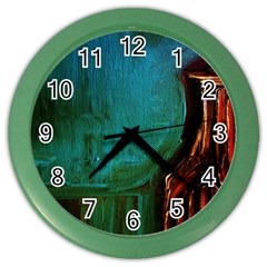 Ceramics Of Ancient Land 10 Color Wall Clocks by bestdesignintheworld