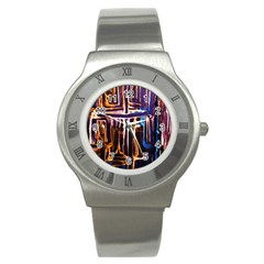 Ceramics Of Ancient Land 9 Stainless Steel Watch by bestdesignintheworld