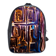 Ceramics Of Ancient Land 9 School Bag (large) by bestdesignintheworld