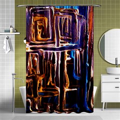 Ceramics Of Ancient Land 9 Shower Curtain 48  X 72  (small)  by bestdesignintheworld