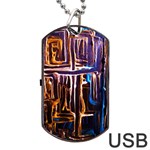 Ceramics Of Ancient Land 9 Dog Tag USB Flash (One Side) Front