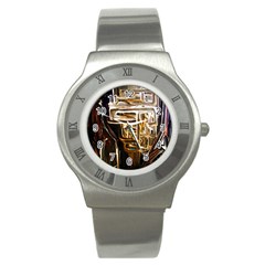 Ceramics Of Ancient Land 8 Stainless Steel Watch by bestdesignintheworld