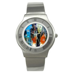 Ceramics Of Ancient Land 6 Stainless Steel Watch by bestdesignintheworld