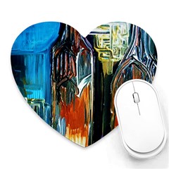 Ceramics Of Ancient Land 6 Heart Mousepads by bestdesignintheworld