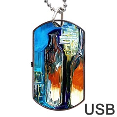 Ceramics Of Ancient Land 6 Dog Tag Usb Flash (one Side) by bestdesignintheworld