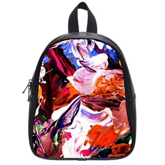 Cabin In The Mountain 2 School Bag (small) by bestdesignintheworld